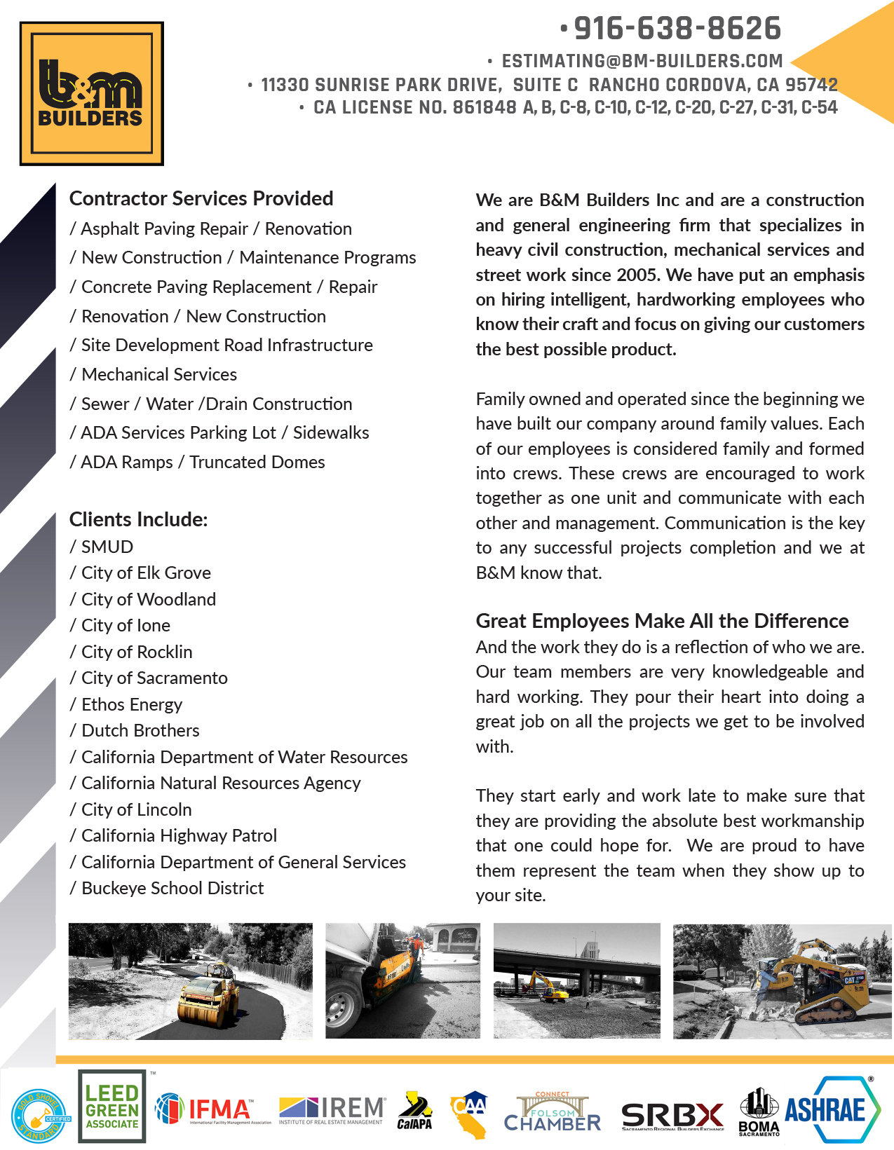 BMBuildersCapability | B&M Builders Inc